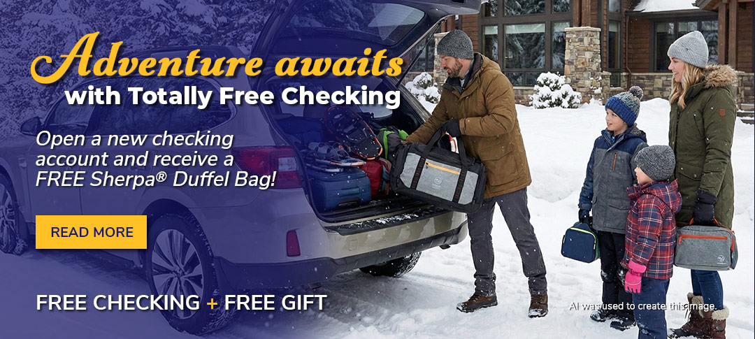 Free Checking and a free gift. The best checking accounts! Click to learn more.