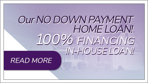 Image button to 100% no down payment home loans