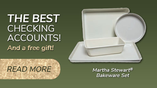 The best checking accounts. And a free gift! Click to learn more.