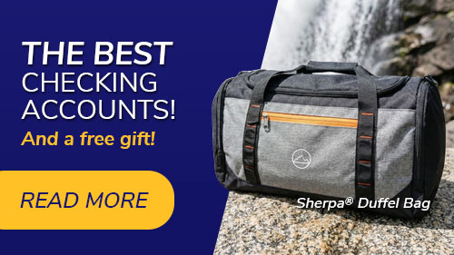 The best checking accounts. And a free gift! Click to learn more.