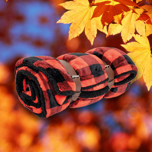Mantolok Throw, free when you open any new checking account.