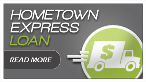 The Hometown Express Loan . Click to get started.