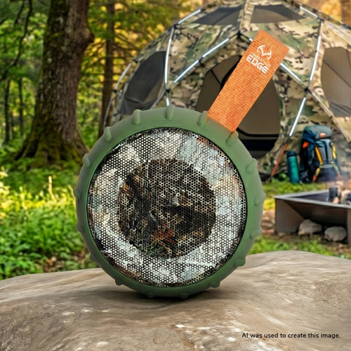 Free Realtree Edge Waterproof Speaker with new checking account opening at The Bank of Marion