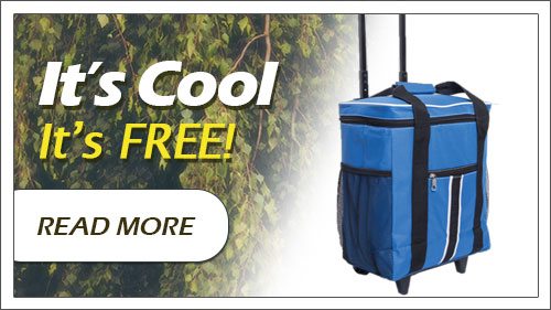 Image button to tell-a-friend form. Picture of Rolling Ice Cooler.